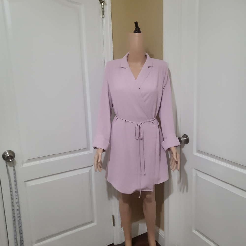 Forever‎ 21 Lavender Wrap Dress